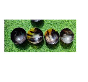 Cuenco de cuerno moderno con cuchara de cuerno, tazón de cuerno para sopa de arroz, para el hogar y la cocina, para un rendimiento saludable para pulir - Product Image 4