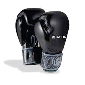 OEM Logo Adulto Entrenamiento Artes Marciales Guantes de boxeo Nuevo Negro Rojo Tailandés Color Moda PU Cuero para entrenamiento y deportistas - Product Image 4