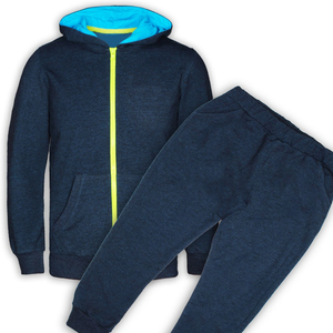 Ensemble de survêtement deux pièces pour hommes, Logo personnalisé, bloc de couleurs, survêtement pour hommes, veste, costume Slim Fit pour femmes, ensemble de survêtement, vente en gros - Product Image 3