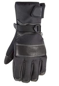 Guantes de cuero de vaca Guantes de invierno de Palma de cuero negro con inserto impermeable Guantes de seguridad en el trabajo - Product Image 3