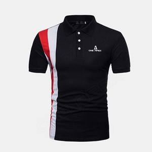Bonne qualité à manches courtes Slim Fit Polo personnalisé 100% coton polo T-shirt étiquette personnalisée hommes chemise par un apex - Product Image 2