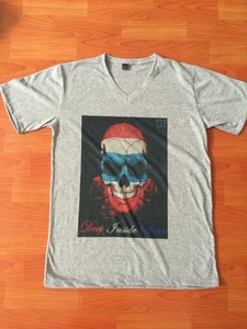 Hot Price 100% Polyester Printing T Shirt Short Sleeve Style Multi Color Quick Dry for <b>Men's</b> Clothing Made in Thailand - Product Image 5
