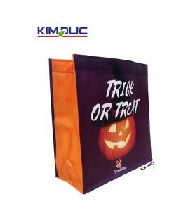 Bolsa de Compras Ecológica Tejida de PP No Tejido con Asas, Reciclable, para la Vida Diaria, con Patrón de Letras, Color Personalizado, Tamaño Mediano - Product Image 4