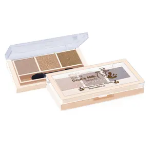 Nature Goat's Milk Beauty Eyeshadow Palette 3 COLORS Minik Flare - Copper Flare - Gold Flare