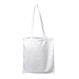 Bolsa de compras de lona reciclable con buen almacenamiento disponible para su uso - Product Image 1