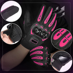 Gants de course en cuir résistant avec écran tactile et antidérapants pour les sports de plein air, la conduite de moto, prix de vente en gros - Product Image 2