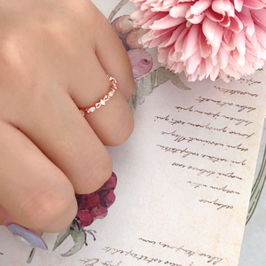 โบว์เพชร925แหวนเงิน - Product Image 5