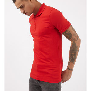 Casual algodón bordado estilo personalizado para Polos manga corta Golf Jersey antiarrugas patrón de impresión - Product Image 3