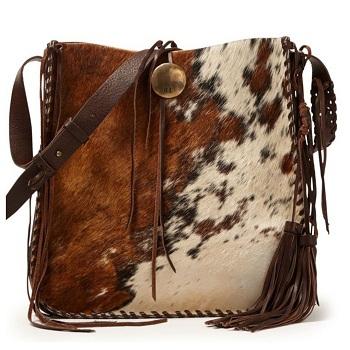 Light brown and white