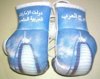 GAF Mini Car Van Gants de boxe suspendus et porte-clés Gant Cadeau de fantaisie Mini gants de boxe promotionnels pour hommes et femmes