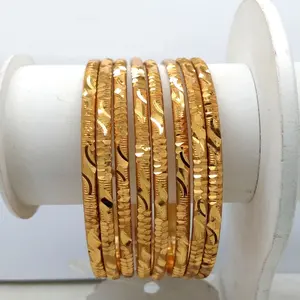 Designer Collection Gold Plated Bangle - Product Image 1
