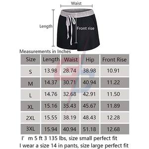 Cintura elástica suave salón pantalones casuales pantalones cortos de pijama con bolsillos/Fitness de pantalones cortos - Product Image 3