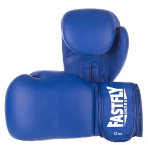Boxing Gloves for Training Muay Thai Genuine Cowhide Leather Infused Gel Gloves Sparring Kickboxing and Heavy Punching Bag