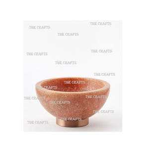 Tazón de Mármol de Diseño Superior en Color Blanco para Servir Ensaladas, Fideos y Sopa, con Forma Redonda - Product Image 4