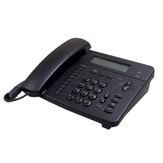 כלכלת IP טלפון voipphone שולחן העבודה טלפון OEM 2 SIP חשבון POE עסקים זול PH531N