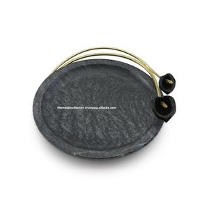 Cuenco de servicio de mármol para el hogar, tazón de frutas de tamaño personalizado para Hotel y restaurante, plato para servir ensaladas y cuencos de platina - Product Image 2