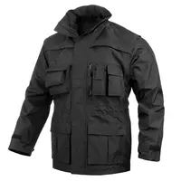 Chaqueta de seguridad personalizada para hombre, prendas de vestir de invierno, con múltiples bolsillos, policía, talla grande, buena calidad