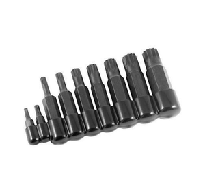 1/2" 10mm S2 Alloy Torx <strong>Bits</strong> Screwdriver <strong>Bit</strong> 12 Point <strong>Spline</strong> Socket <strong>Bits</strong> Size M10 M12 <strong>M14</strong> M16 with Length 100mm - Product Image 6