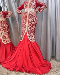 Lehenga choli ความยาวพื้น Kaftan โมร็อกโกที่สวยงามกับงานหนัก zardozi ทำงานอะซิเตทวัสดุ atibia เป็นแบรนด์สำหรับงานแต่งงาน-2019 - Product Image 1