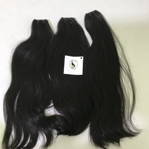 Remy mechones de pelo liso de seda, 8 a 32 pulgadas de longitud, cabello humano virgen sin procesar, muestra gratis, pelo brasileño con cutícula alineada - Product Image 2
