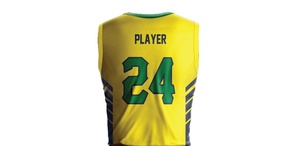 Ensemble de maillots de basket-ball sans manches conçu sur mesure 100% polyester imprimé directement de l'usine en gros taille XXS chaud et respirant - Product Image 4