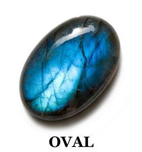Venta al por mayor de piedras preciosas de labradorita/espectrolita natural ovaladas de 12x14 mm, certificadas por IGI, multicolor negro/azul/morado/dorado, 7.65, sueltas - Product Image 6