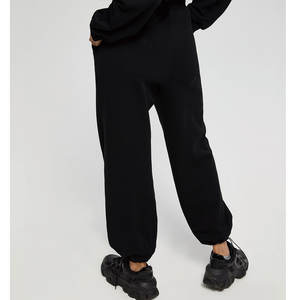 Survêtement pour femmes, 2 pièces, Crop top, sweat-shirt à épaules tombantes, Logo personnalisé, survêtement - Product Image 5