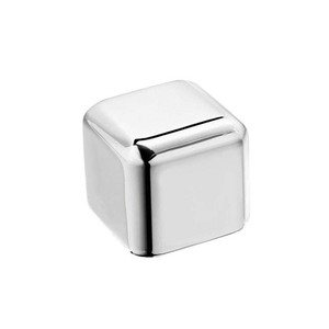 Alta calidad de grado alimenticio 304 Acero inoxidable reutilizable <span class=keywords><strong>vino</strong></span> whisky piedras cuadrado cubo de hielo barra de refrigeración accesorios grabados - Product Image 6