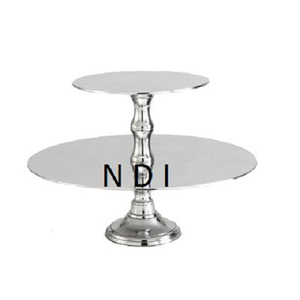 Embossed Design Restaurant Tableware Decoration Cup <b>Cake</b> <b>Server</b> Stand In Nickel plated Finishing For Tableware decoration - Product Image 6