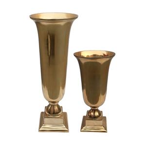 Vase à Fleurs en Métal de Designer Excellente Qualité Porte-Fleurs de Designer Fait à la Main Classique Élégant Vente en Gros Nouveau Pot de Fleur en Métal - Product Image 2