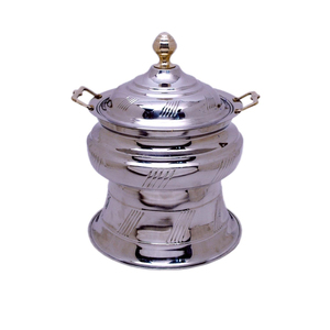 Unique Design Buffet Food Warmer Pot Cooking Equipment Buffet Serving <b>Chafing</b> <b>Dish</b> Buffet Serving <b>Chafing</b> <b>Dish</b> Rounded - Product Image 1