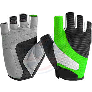 Fitness Anti-deslizamiento motocicleta camino de MTB bicicleta deportes acolchado ciclismo guantes Gel bicicleta mitad Mitad de dedo - Product Image 4