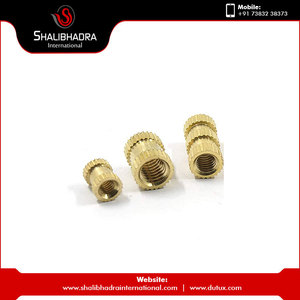 Acabado pulido Mejor rosca M3 Doble moleteado Tuercas de inserción de latón Precio al por mayor - Product Image 4