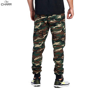 Pantalon de jogging décontracté pour homme 2021, taille haute élastique, 100% coton, couleur unie, sport de plein air - Product Image 5