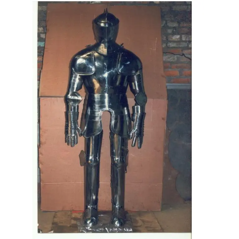 Cavaleiro medieval terno armadura autêntico