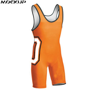 Camiseta de lucha libre para adultos, uniforme de lucha libre 100%, diseño de LICRA y poliéster de punto doble - Product Image 2