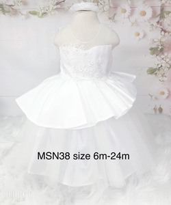 Gros bébé filles robe robe de princesse florale - Product Image 5