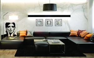 Espejo de pared de hierro cuadrado moderno y sencillo, Juego de 3 espejos de pared de hierro decorativos, tamaño y color personalizables - Product Image 6