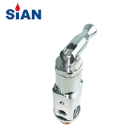 Válvula CGA de Alta Calidad a Precio de Fábrica, Estándar GB 15382, Válvula para Cilindro de Oxígeno de Uso Médico CGA870-2A3, Tipo de Conexión Axial