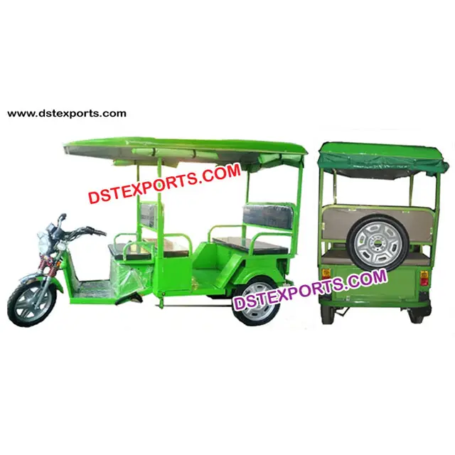 Wedding Decor E Rickshaw Best Wedding Bride and Groom Entrance Buggy Hindu Marriage Dulhan Entry Rickshaw