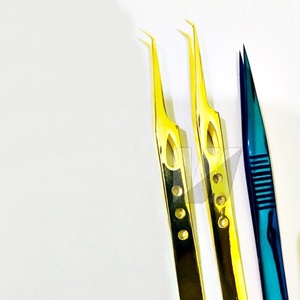 แหนบต่อขนตาแบบสเเตนเลสสไตล์มืออาชีพจากญี่ปุ่นดีไซน์โลโก้ตามสั่ง - Product Image 6