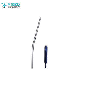 Power Angled Infiltration Cannula - Plastic Surgery Instruments - Product Image 2