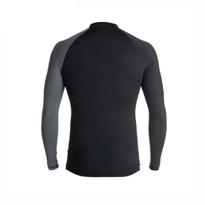 Digital Print Wear Custom ODM/OEM Mma Bjj Rashguard <b>Long</b> Sleeve <b>Mens</b> Sports T-Shirt Compression <b>Shorts</b> Rash Guard Fitness Wear - Product Image 2
