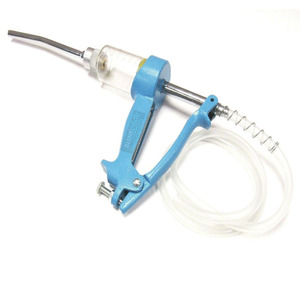 Pistolet de vaccination automatique vétérinaire de haute qualité à bord arrondi, technologie chirurgicale, modèle Best-824, avec poignée en V pour bétail - Product Image 1