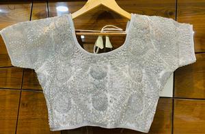 Blusa bordada con diamantes pesados para mujer, ropa de Festival de diseño elegante, venta al por mayor, 2023 - Product Image 4