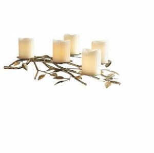 เชิงเทียนอะลูมิเนียมโบราณ ดีไซน์สวยงาม ทำด้วยมือ เป็นมิตรกับสิ่งแวดล้อม คุณภาพดี คุ้มค่า เหมาะสำหรับเทศกาลคริสต์มาส ซังฮาวี - Product Image 1