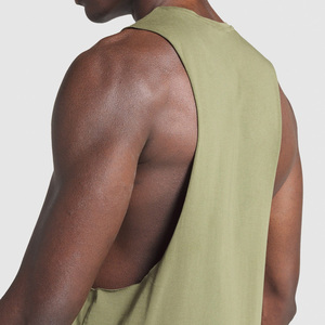 Venta al por mayor de camisetas sin mangas de secado rápido personalizadas - Product Image 5