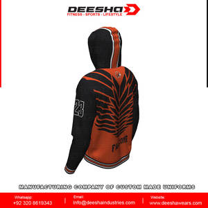 Automne hiver hommes de haute qualité imperméable pull polaire sweats à capuche Logo personnalisé imprimé vêtements d'extérieur équipe inspiré Polyester/coton - Product Image 5