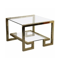 Rectangulaire Design Salon Table En Verre
