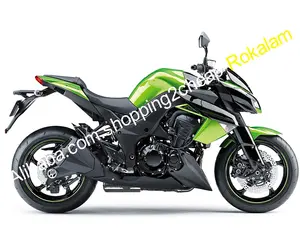 กีฬาชิ้นส่วนรถมอเตอร์ไซด์สำหรับคาวาซากิ Z1000 10 11 12 13 Z 1000 2010 2011 2012 2013สีเขียวสีดำรถจักรยานยนต์ Fairing ชุด